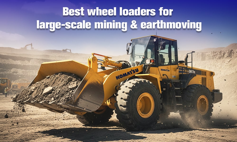 Best wheel loaders for large-scale mining & earthmoving