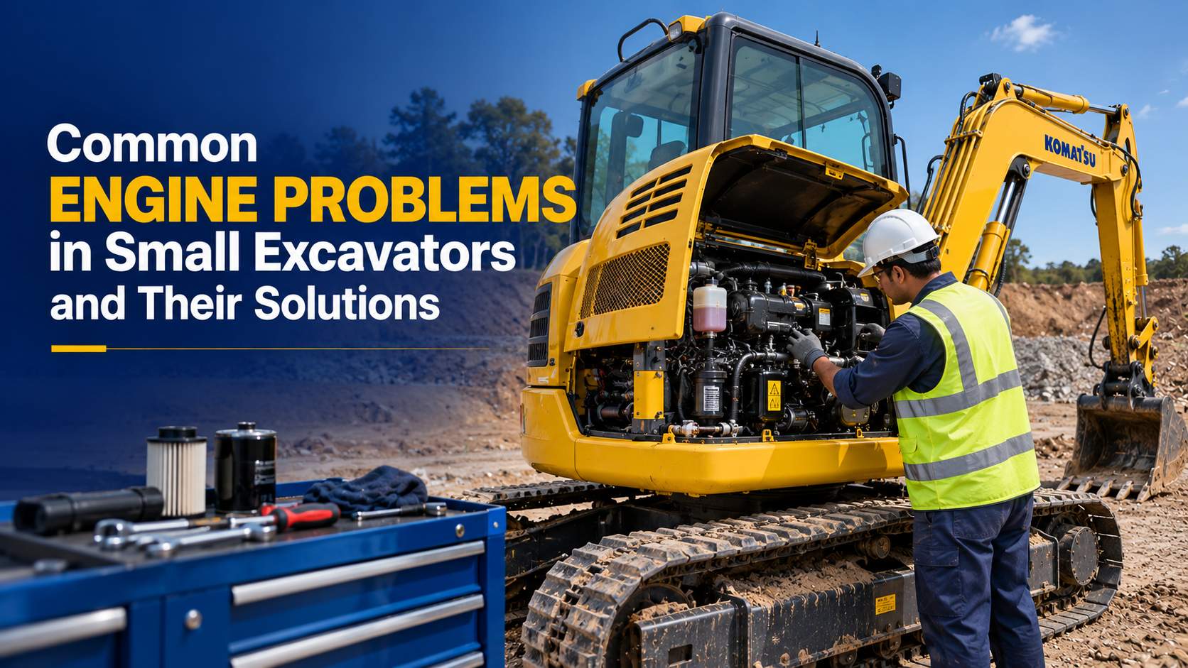 Common Engine Problems in Small Excavators and Their Solutions