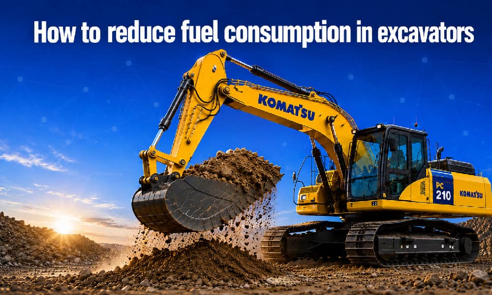 How to Reduce Fuel Consumption in Excavators