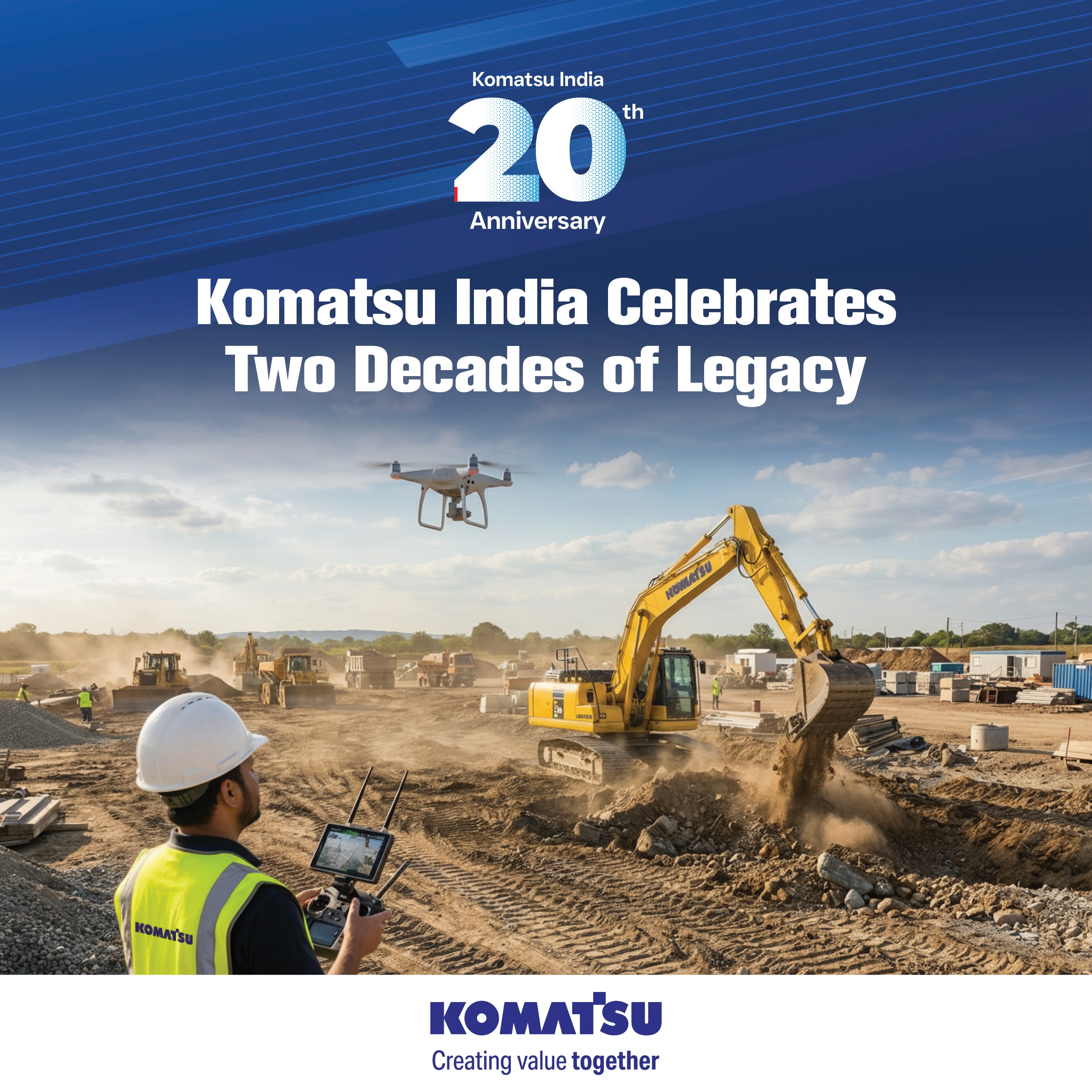 Komatsu Excon 2025 Popup