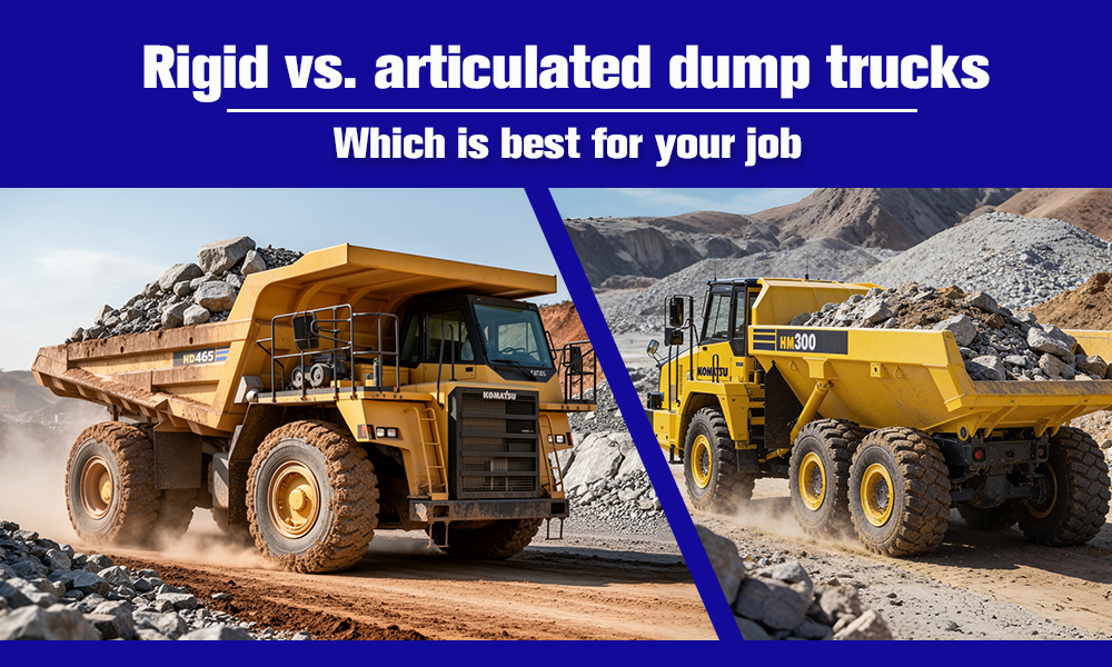 Understanding rigid and articulated dump trucks for heavy-duty jobs