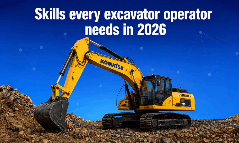 Skills Every Excavator Operator Needs in 2026