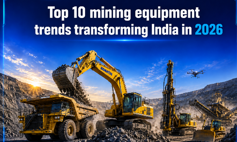 Top 10 mining equipment trends transforming India in 2026