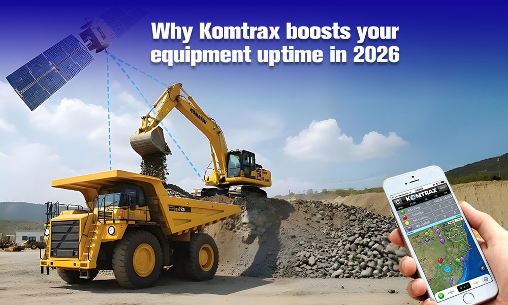 Why Komtrax Boosts Your Equipment Uptime in 2026