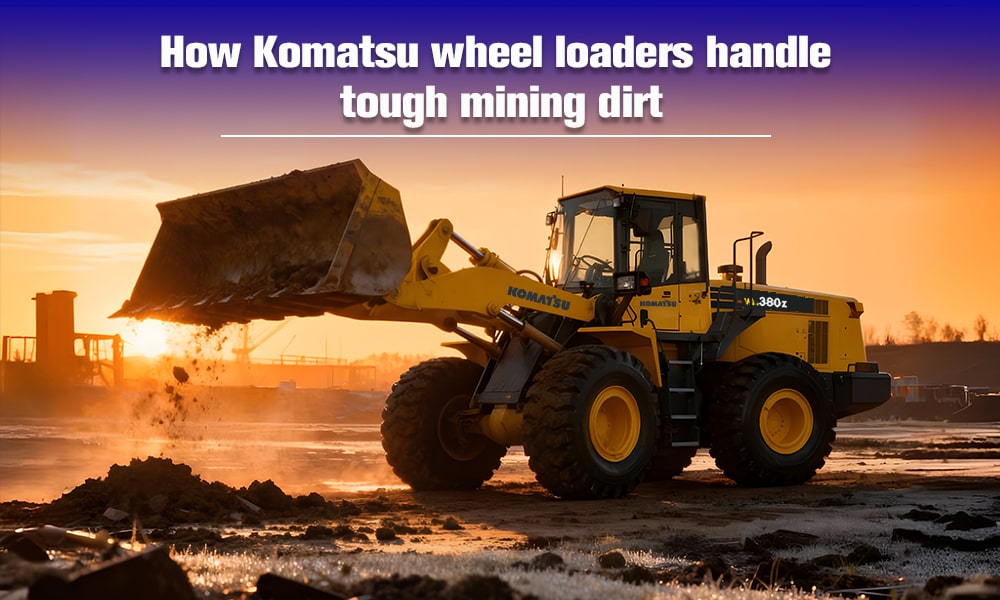 How Komatsu wheel loaders handle tough mining dirt