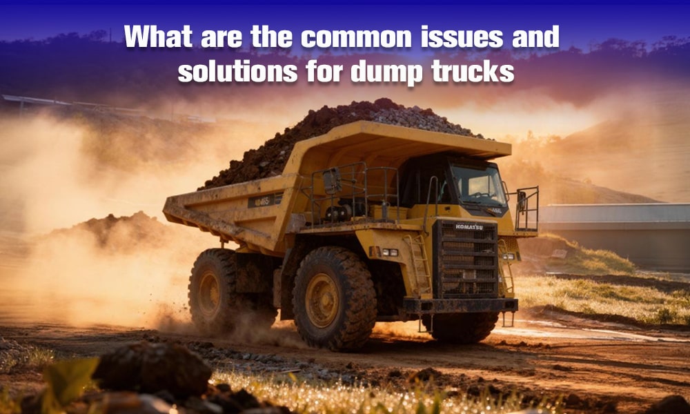 What are the common issues and solutions for dump trucks